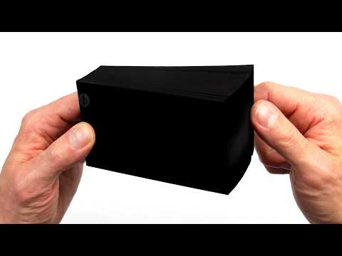I Made the World's BLACKEST FLIPBOOK