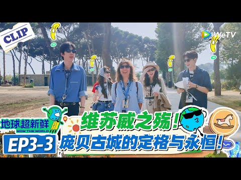 【地球超新鲜】EP3-3：震撼到起鸡皮疙瘩！庞贝古城的瞬间凝固！藏着2000 年前的生活印记！#地球超新鲜 #孙红雷 #李乃文 #陈赫 #刘宇宁 #龚俊 #陈星旭 #王玉雯