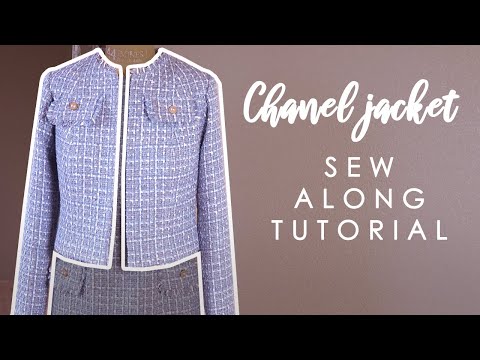 The easiest Chanel inspired jacket! My secrets and techniques