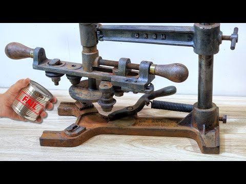 Giant Can Sealer Machine Restoration - I Failed the Canning Test!