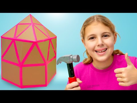 Thử Thách Nhà Bằng Các-tông | Ai Là Người Xây Đẹp Nhất?! 🏠👑✨