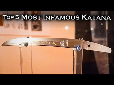 Top 5 Most Infamous Katana /  Shogun, History of Japanese Swords
