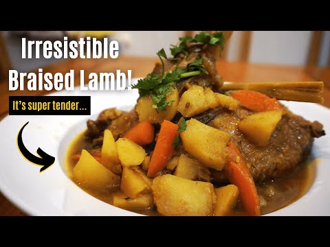 Tender & Fragrant! Try This Lemongrass Braised Lamb Shank Recipe