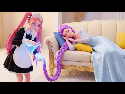 😱 OMG!⚡Rescuing Rumi's Hair ✂️ From Mira's Evil Plot | KPOP Demon Hunters
