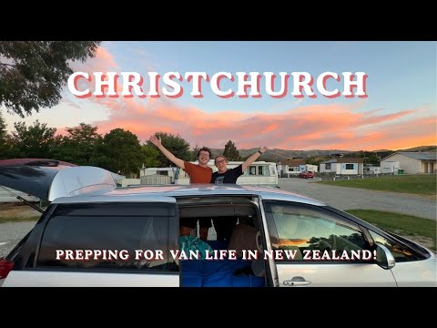 PREPPING FOR VAN LIFE IN NEW ZEALAND  |  Camper Van Tour, Grocery Shopping & So Many Sheep!