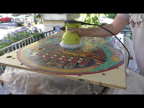 Future Spa Pinball Playfield Restoration (Part 4)