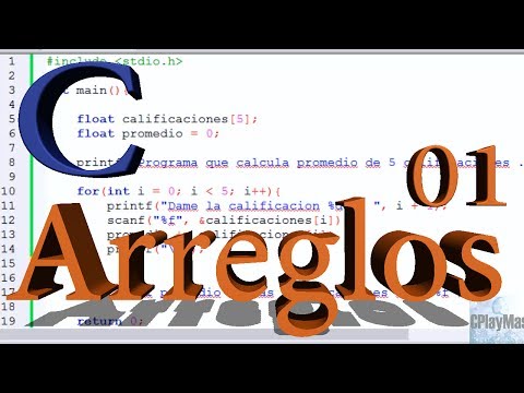 Programación en C - ARREGLOS - Parte 1