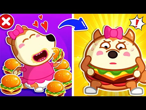 Is Fast Food Healthy?🍔Lucy, You Should Eat Healthier | Educational 2D Animation