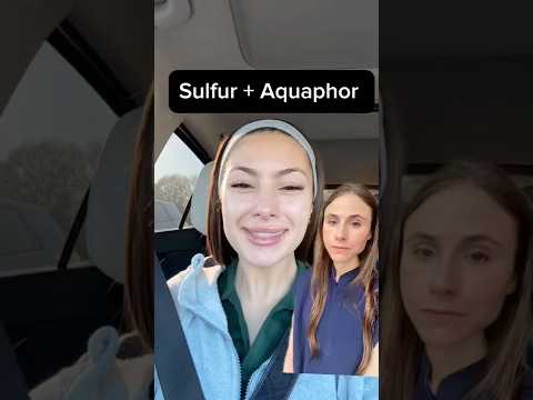 Sulfur and Aquaphor for Skin? Dermatologist Reacts