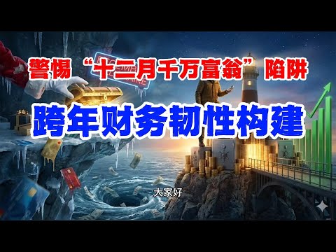 警惕“十二月千万富翁”陷阱与跨年财务韧性构建。#2026理财 #全球经济 #资产配置