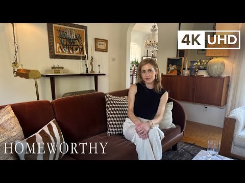 HOUSE TOUR | A Spanish Colonial Home in LA Layered with Art and Antiques | 4K
