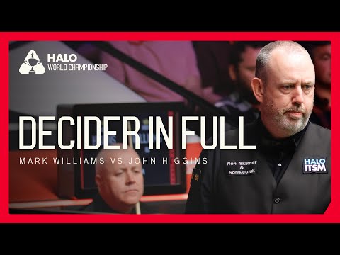 LEGENDS COLLIDE: Epic Mark Williams vs John Higgins Decider IN FULL | Halo World Championship 2025