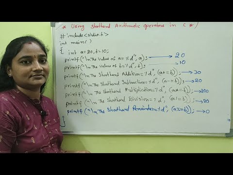 C-Language||Class-35|| Assignment Operators in C ||Both in Telugu and English||Telugu Scit Tutorials