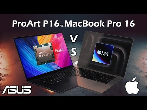 Asus ProArt P16 vs Apple MacBook Pro 16 - spec review & comparison