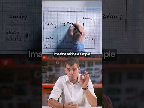 Turn the Floor plan sketch into a stunning 3D walkthrough instantly! #nocode #ai