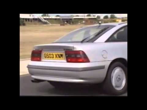 Old Top Gear 1990 - Vauxhall Calibra Coupé