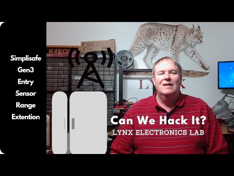 How to extend the range of a Simplisafe Gen3 Sensor.