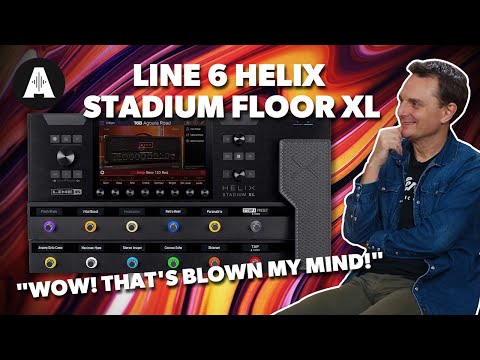 Line 6 Helix Stadium Floor XL - Amp & Multi-FX Processor Deep Dive!