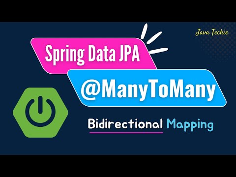 Spring Boot | Spring Data JPA Many To Many Bidirectional Relationship Example | JavaTechie