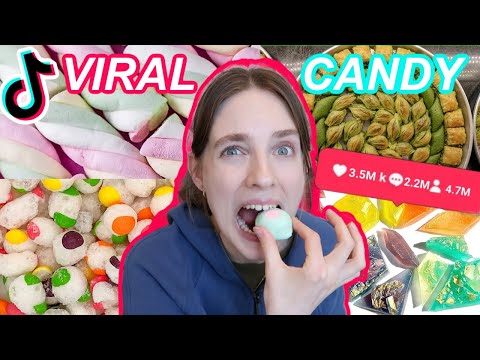 Trying the weirdest viral Tik Tok Candy
