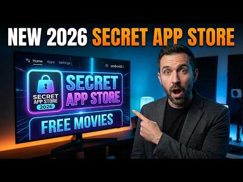 NEW 2026 Secret App Store for any Android TV! (free movies)