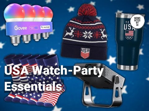 TMZ’s Team USA Watch-Party Gear: From Flag Socks to 4K Projectors