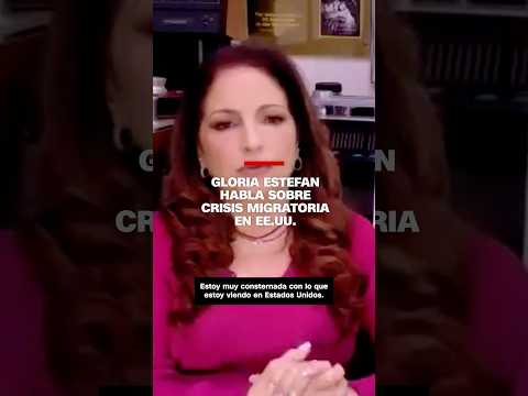Gloria Estefan habla sobre la crisis migratoria en EE.UU.