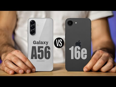 Samsung A56 Vs iPhone 16e || Full Comparison Specs,Camera
