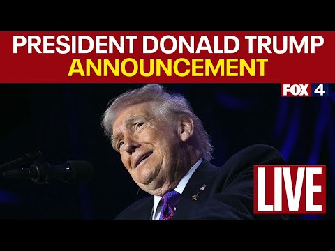 LIVE: Donald Trump makes an announcement