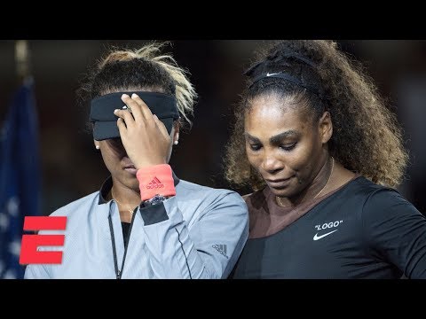 [FULL] 2018 US Open trophy ceremony with Serena Williams and Naomi Osaka | ESPN