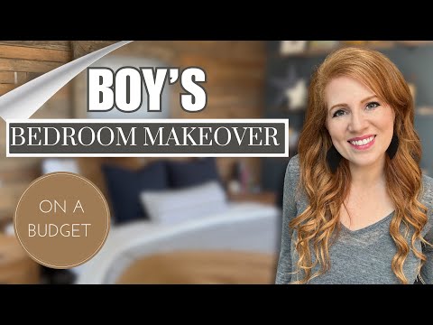 ✨ Bedroom Makeover on a Budget | Pottery Barn Look (Boys Room)