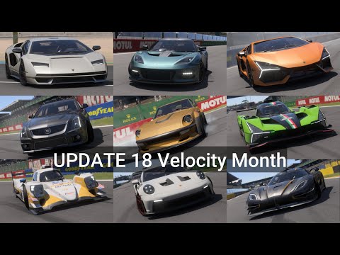 Alle 9 Fahrzeuge im Update 18 | Velocity Month #018 | Forza Motorsport 🚘
