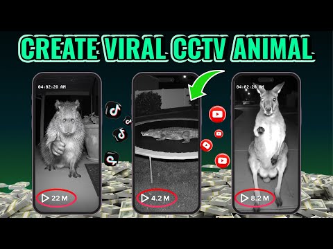 Full course - How to Create Viral “Security Camera CCTV” Animal Videos with FREE AI Tools