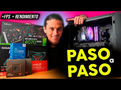 🚀 + FPS!!! 🎮 Qué hacer DESPUÉS de MONTAR un PC GAMING 🔧 [BIOS, Drivers e instalación de Windows 11]
