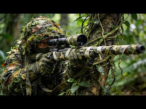 Deadly Sniper! Japanese sniper squad hunts China’s gun king, picked off by his headshot one by one!
