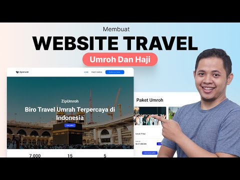 Cara Membuat Website TRAVEL umrah Dari 0 Sampai Jadi