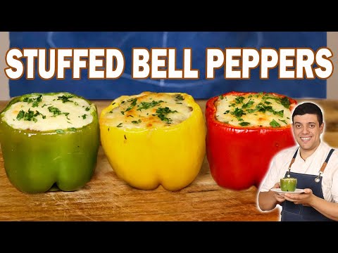 How to Make Stuffed Bell Peppers with Ground Beef and Rice | Step-by-Step Recipe