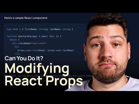 Can You Modify React Props?