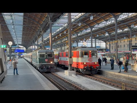 Farewell to the Last SBB EuroCity – One Last Locomotive-Hauled Trip through the Rhine Valley