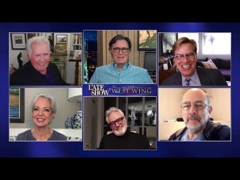 The Most Epic Drama To Ever Occupy The White House - The West Wing Cast Takes Over A Late Show