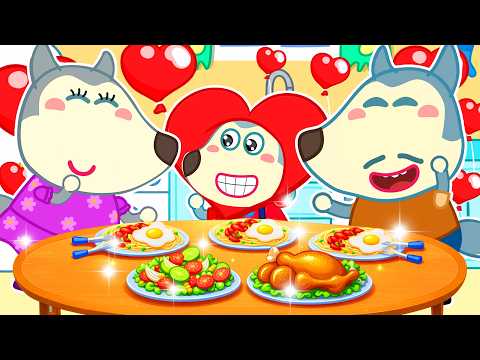 Baby Plans Best Valentine Surprise Ever for Mom and Dad! 💖 Wolfy - Baby Cartoons