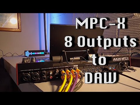 MPC-X💥 Record 8 Outputs into Logic Pro💥 Detailed Instructions