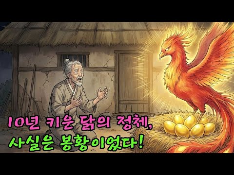 가난한 농부가 10년 동안 키운 닭, 정체는 봉황이었다! 알 대신 황금을 낳은 기적의 날 | 조선이야기 | 민담 | 오디오북