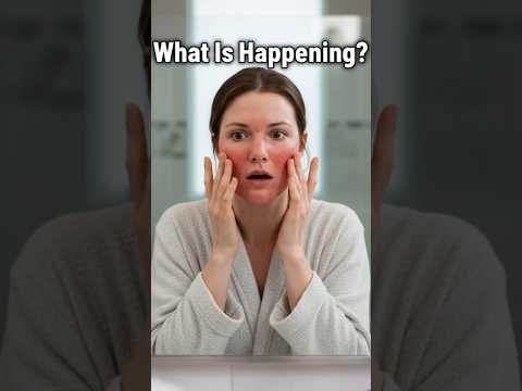 Stop Treating This Like Acne (Rosacea Signs)#Rosacea #SkinCare #SkinHealth #Dermatology #FaceRedness