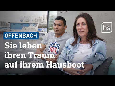 Wohnen auf dem Wasser am Offenbacher Hafen | hessenschau