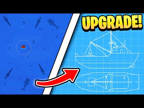 I Upgraded My Fishing Boat To INSANE LEVELS in This NEW Incremental Game!