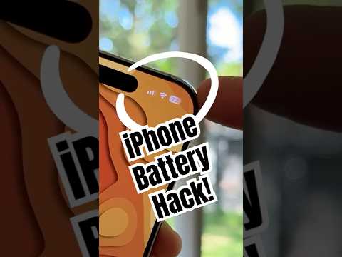 iPhone Battery Hack!!! #iphonetips #iphonetricks #iostips