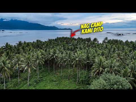 Camping in DINGALAN, AURORA | Carino Beach | EcoFlow RIVER 3 Max Plus