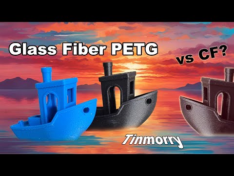 PETG-GF vs PETG-CF by Tinmorry: Is Glass Fiber Better Than Carbon Fiber?