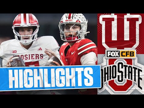 No. 2 Indiana Hoosiers vs. No. 1 Ohio State Buckeyes Highlights | Big 10 Championship